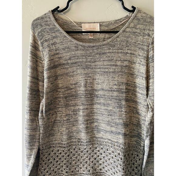 Skies are Blue Medium Lightweight Sweater- 100% Cotton - Picture 3 of 3